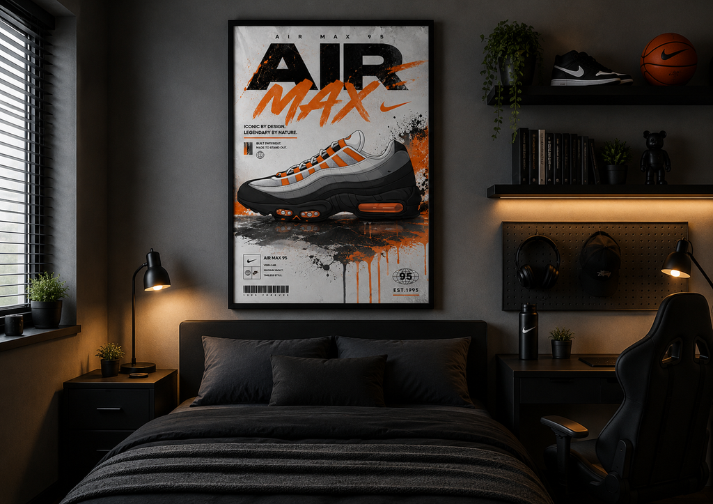 A3 Wall Print - Mandarin