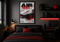 A3 Wall Print - Solar Red